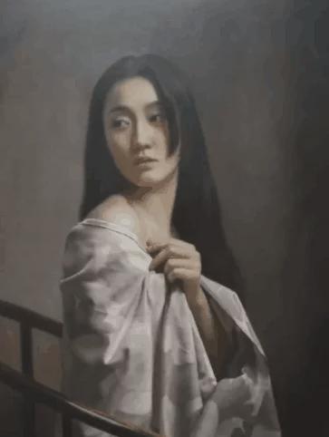 PG电子中国著名的油画名作笔笔体现东方女性的经典之美过目难忘(图4)