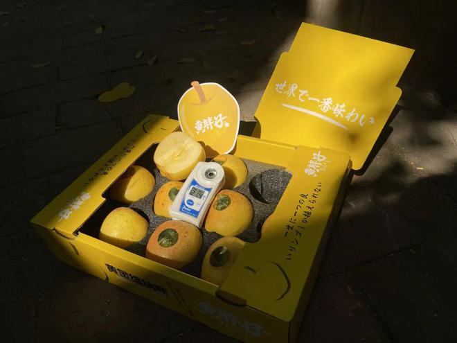 PG麻将胡了来自日本的“高端礼品果”苹果届的维纳斯——黄胖子维纳斯纯甜无酸口感爽(图8)